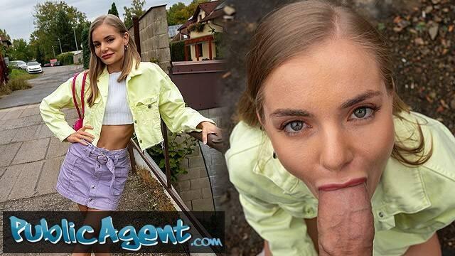 Снял на улице плоскую шлюху для одноразового траха